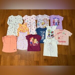 Toddler Girls T-Shirt, Tank and Dress Lot